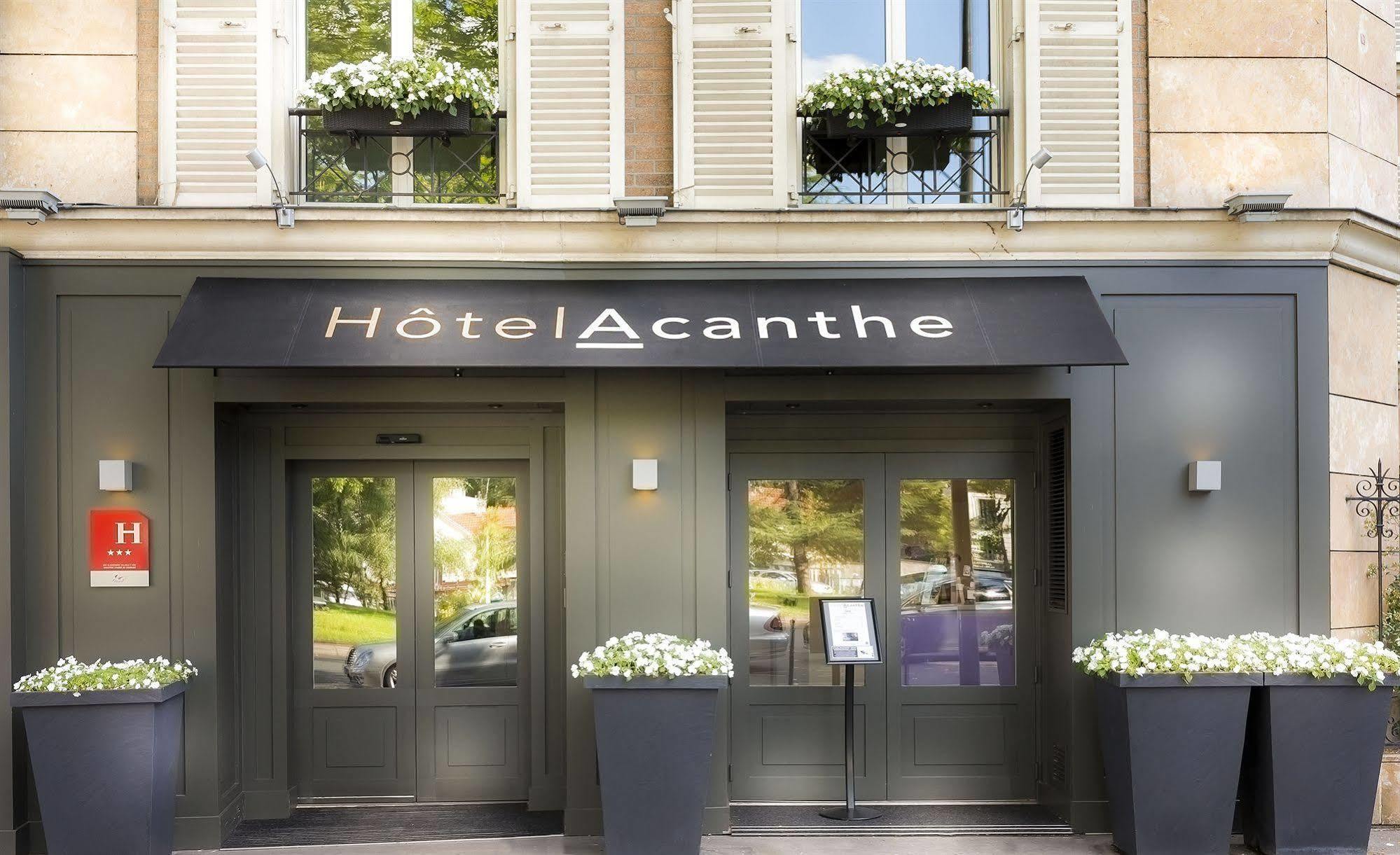 Hotel Acanthe - Boulogne Billancourt מראה חיצוני תמונה